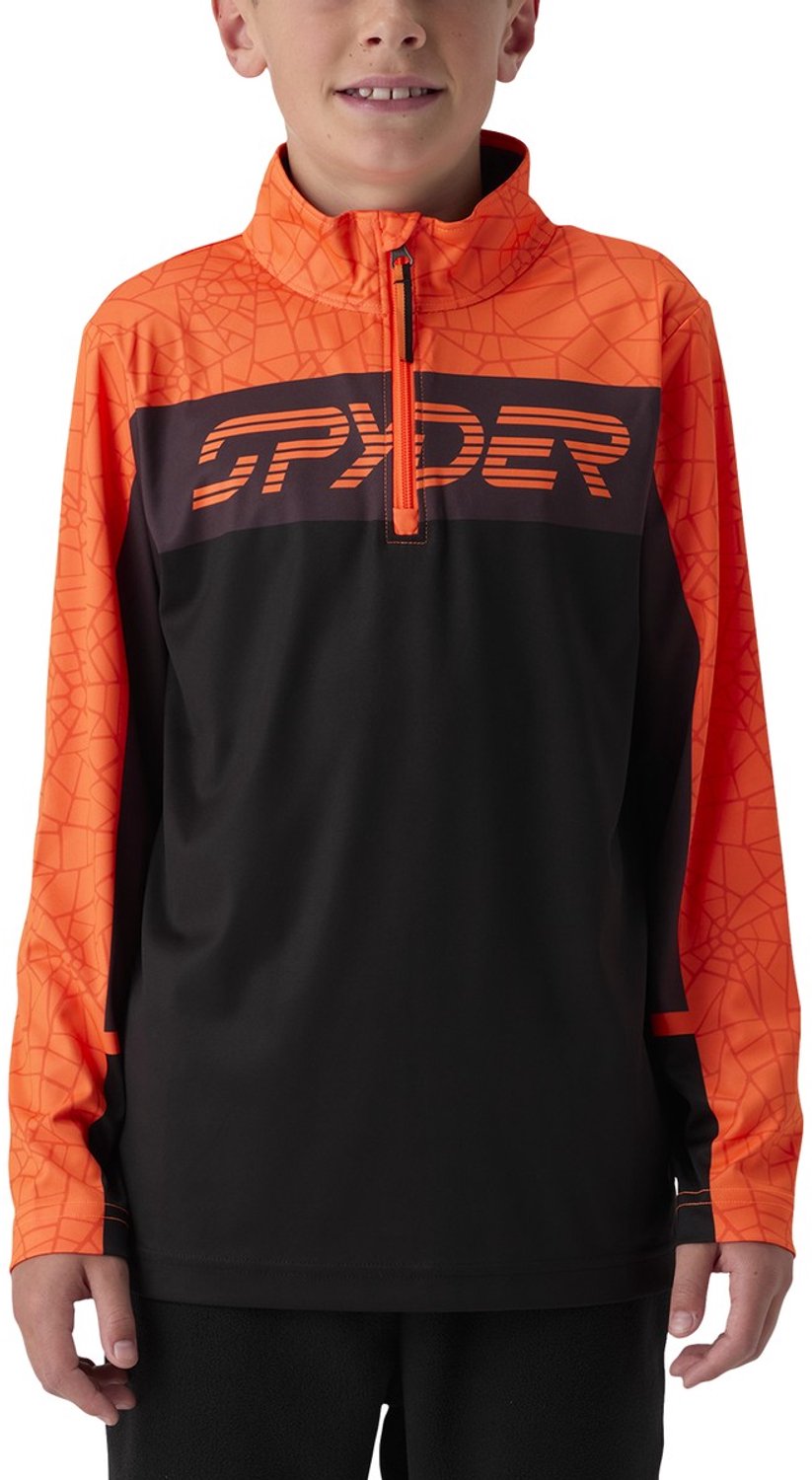Spyder Boys Jacobs 1/2 Zip Oranje