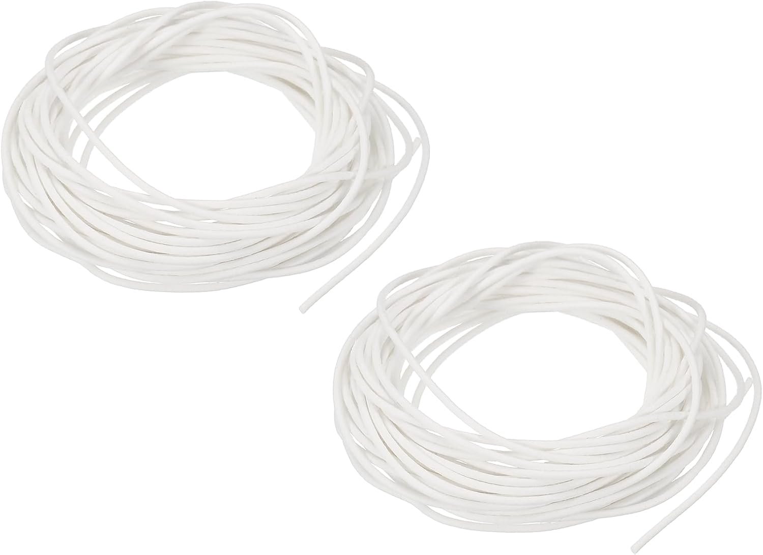 Afdichtstrip 1 mm diameter - 7,5 m lang - ronde massieve spons - voor muurscheuren en betonnen voegen - 2 stuks - m-winkel