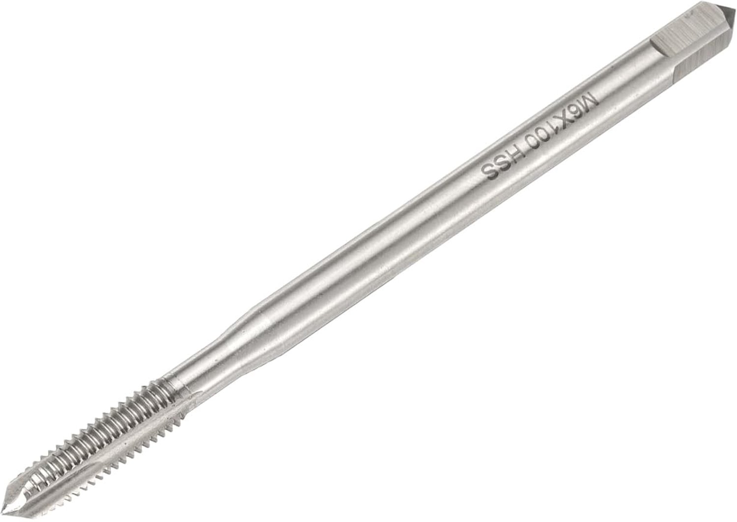 Schroefdraadboor M6 x 1 - HSS6542 - 100 mm lengte - voor precisie schroefdraadbewerking - Vemera