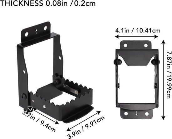 ATV voetsteunen universeel opvouwbaar antislip voor achterpassagiers — afbeelding 4