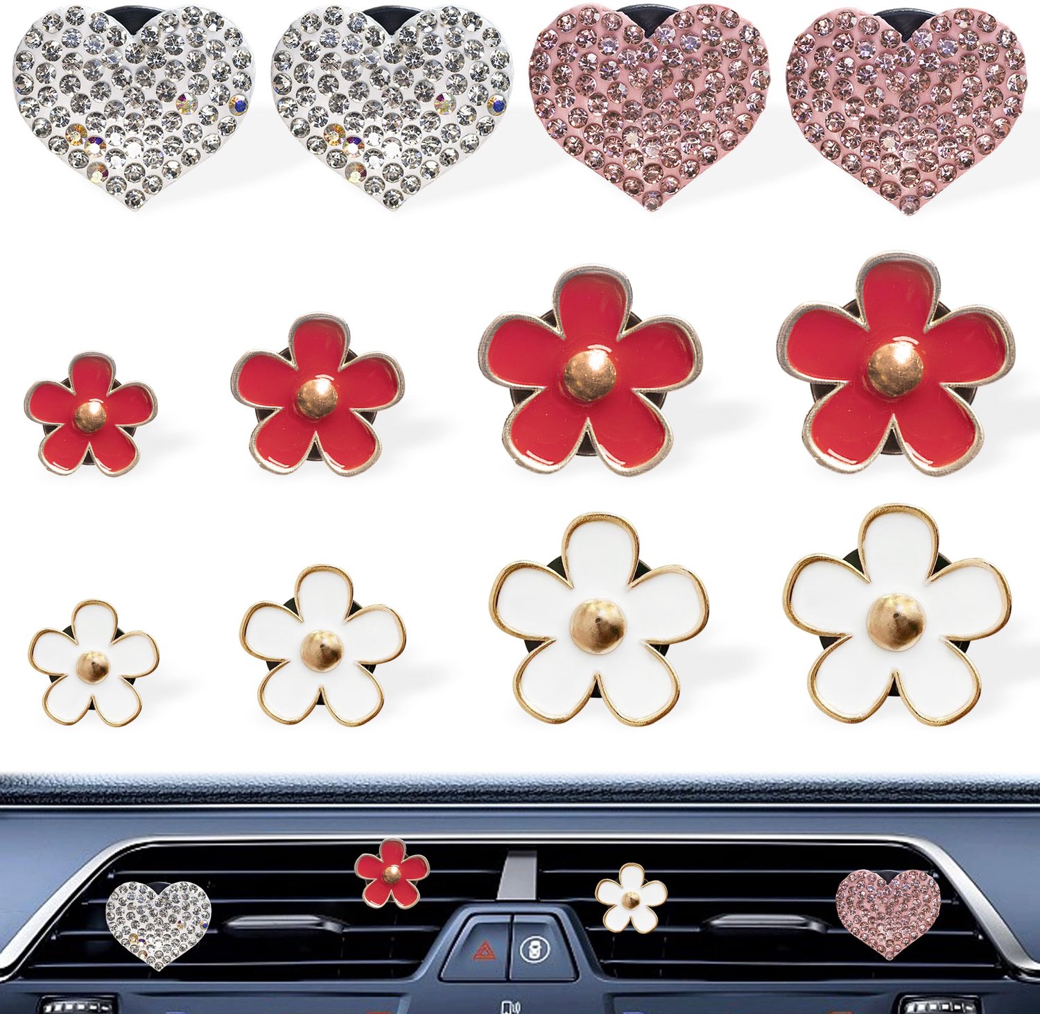 Auto Luchtverfrisser Clips, 12 Stuks