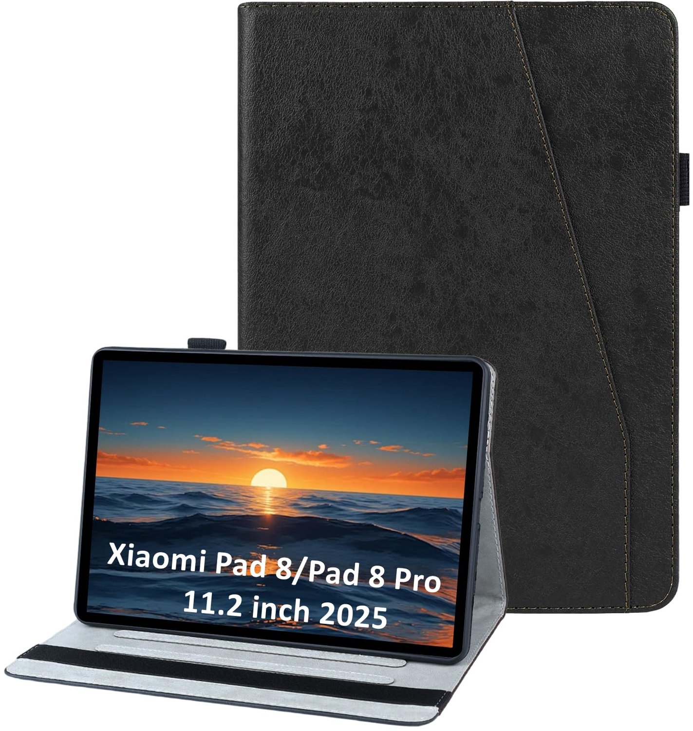 PU Leren Beschermhoes voor Tablet met Standfunctie
