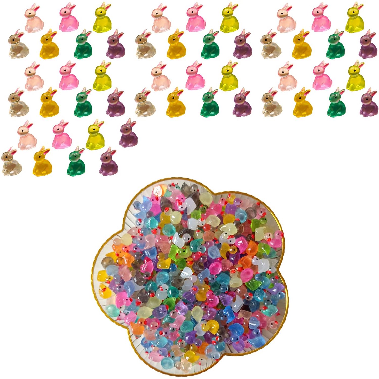 150 Mini Luminous Figuren voor Miniatuurlandschappen