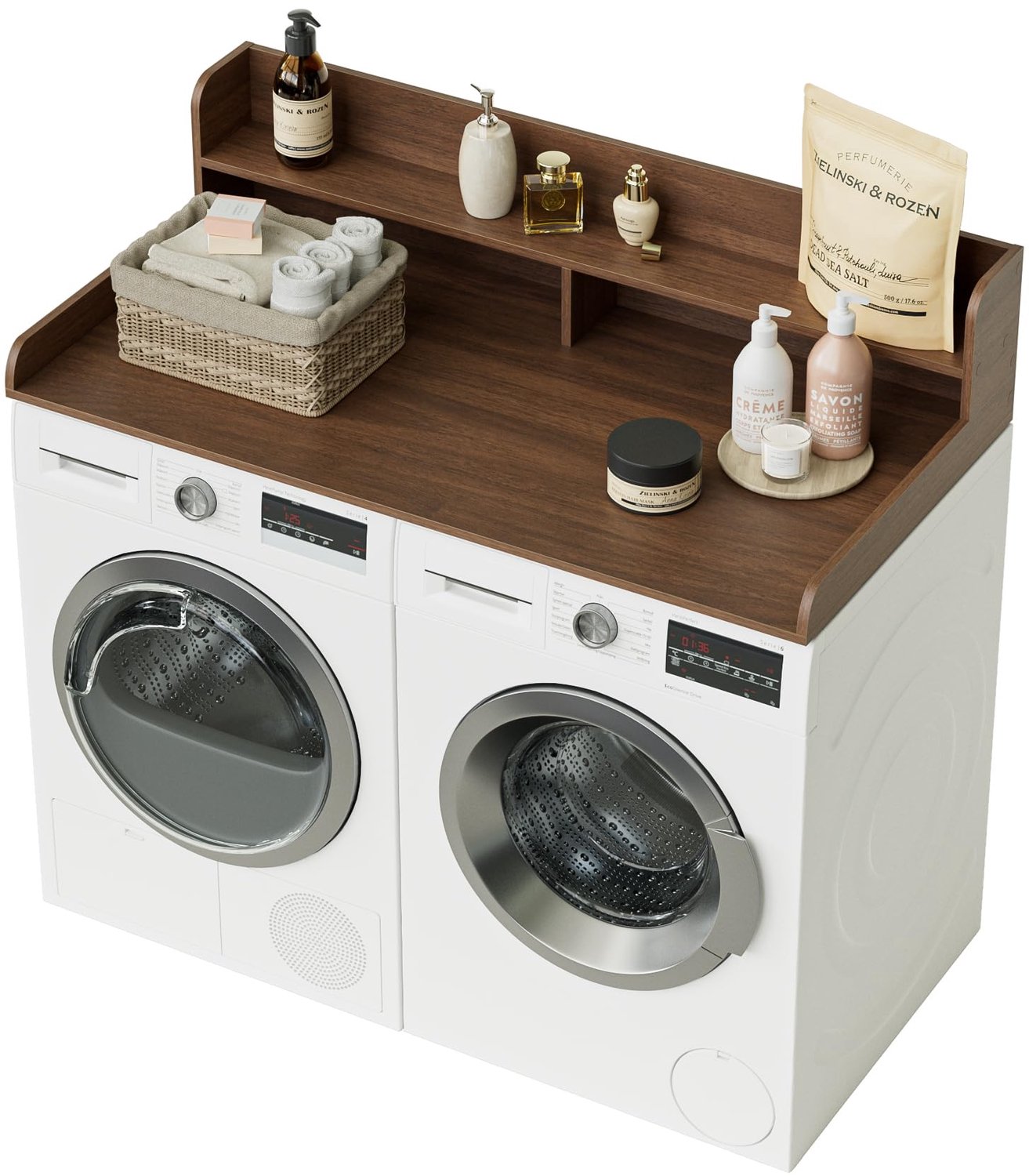 2-laags Wasmachine Droogtafel voor Organisatie en Opslag