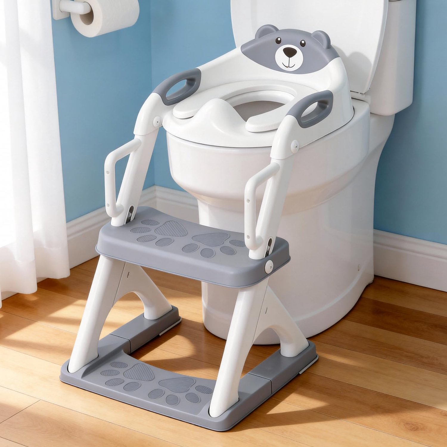 Potty Training Toiletstoel voor Kinderen met Veiligheidssteun