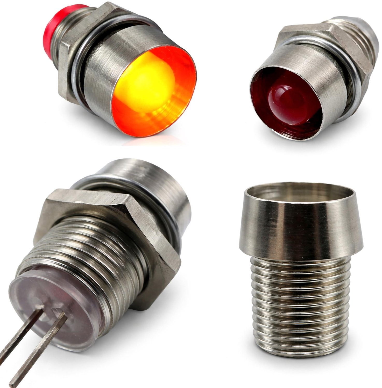Set van 100 LED Fittingen voor 3mm Diodes