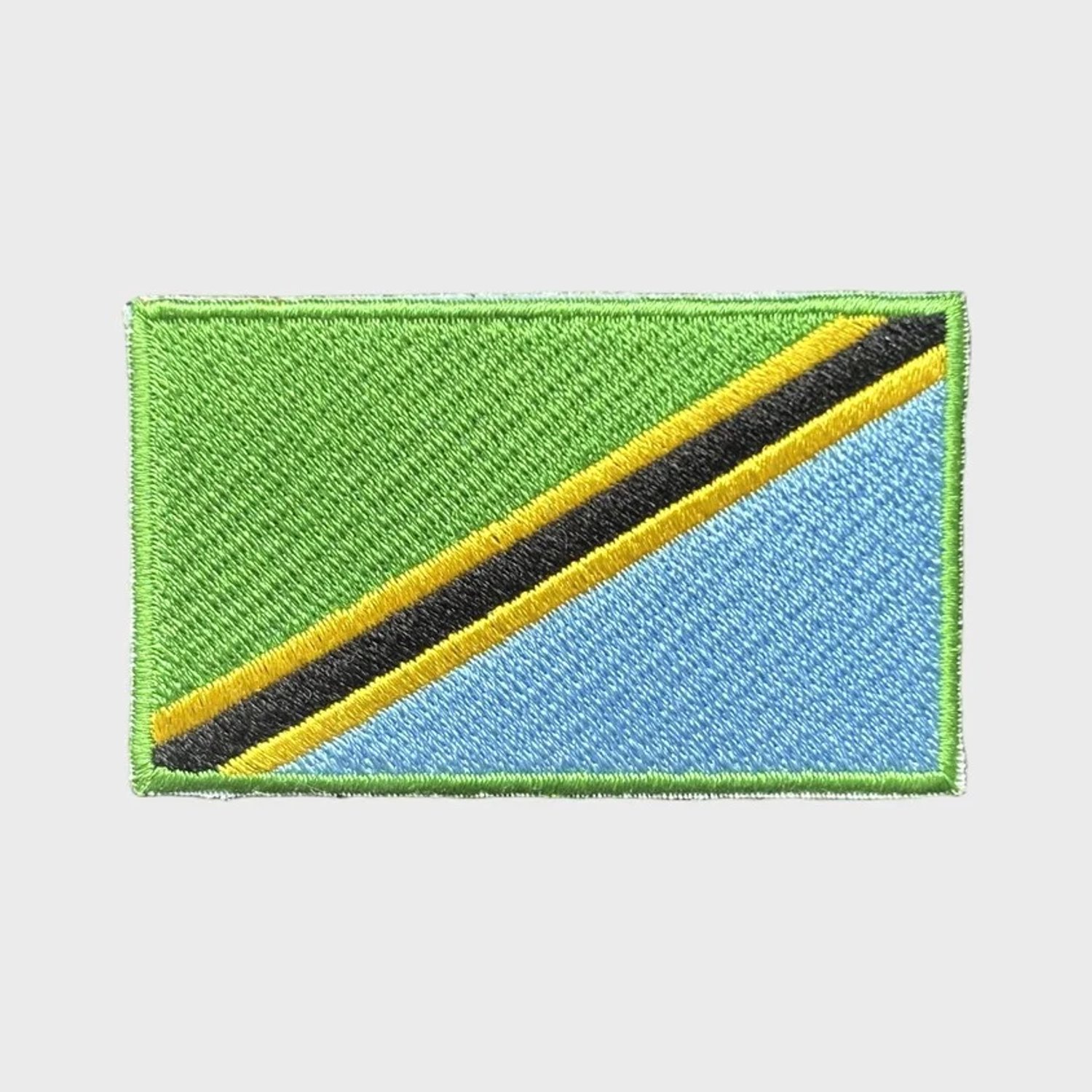 Patchy® – Tanzaniaanse vlag Strijk Embleem Patch 6.5 x 4 cm