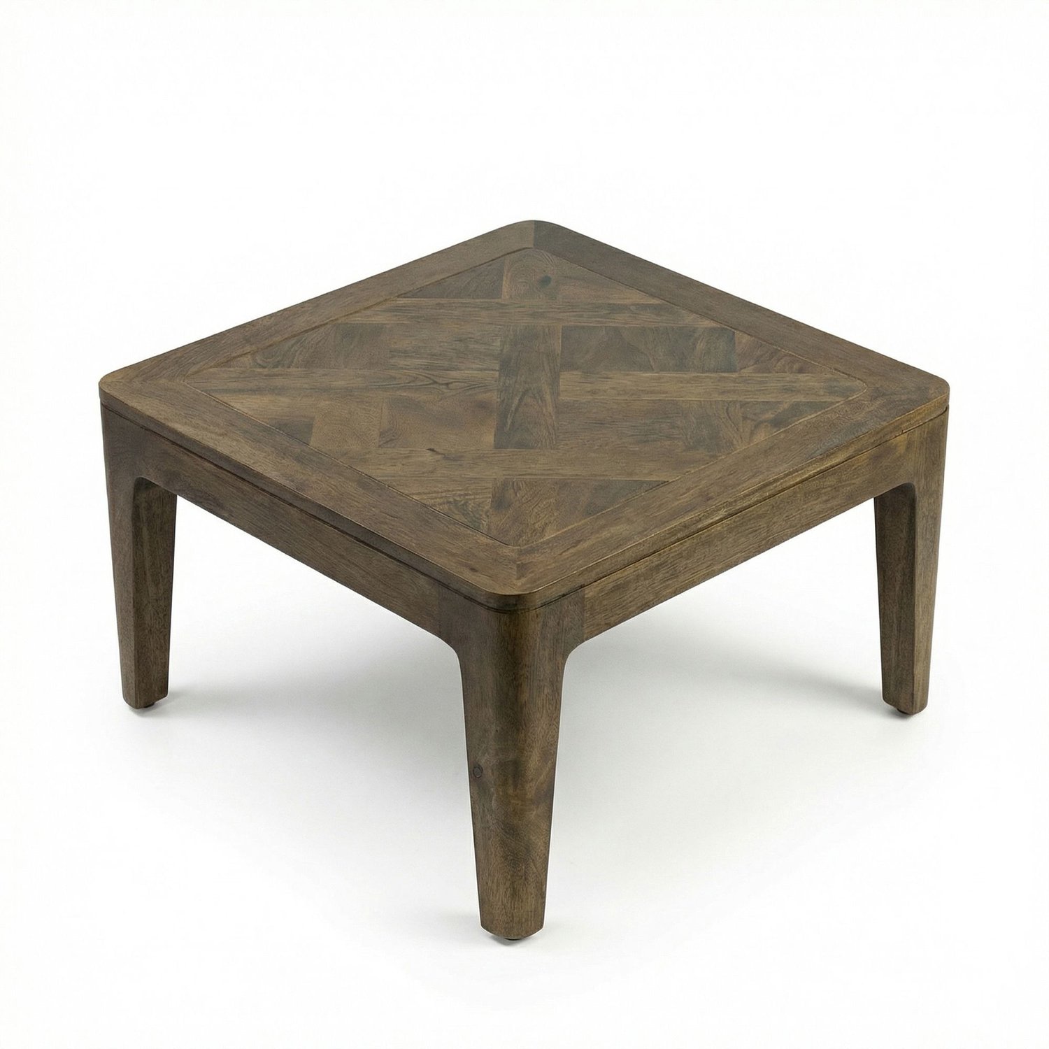 Cosmo Casa Salontafel - Massief mangohout - 60 x 60 x 32 cm Zie omschrijving