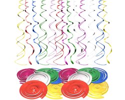 Swirl Decoratie Party Spiralen, Set van 48 Stuks