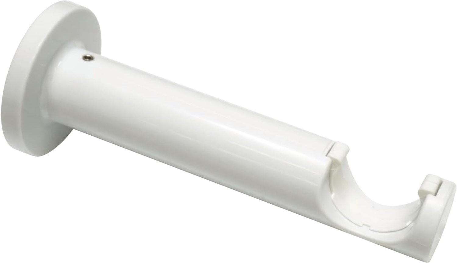 Muurbeugel voor gordijnstang Ø 28 mm - open met clip - eenvoudig te monteren - ServiceTopper
