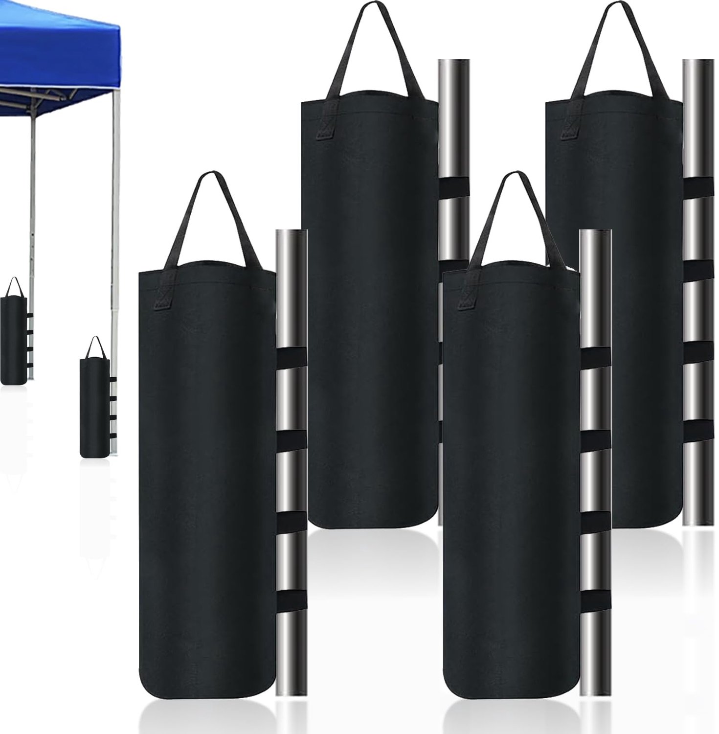 Set van 4 Zandzakken voor Tenten en Parasols