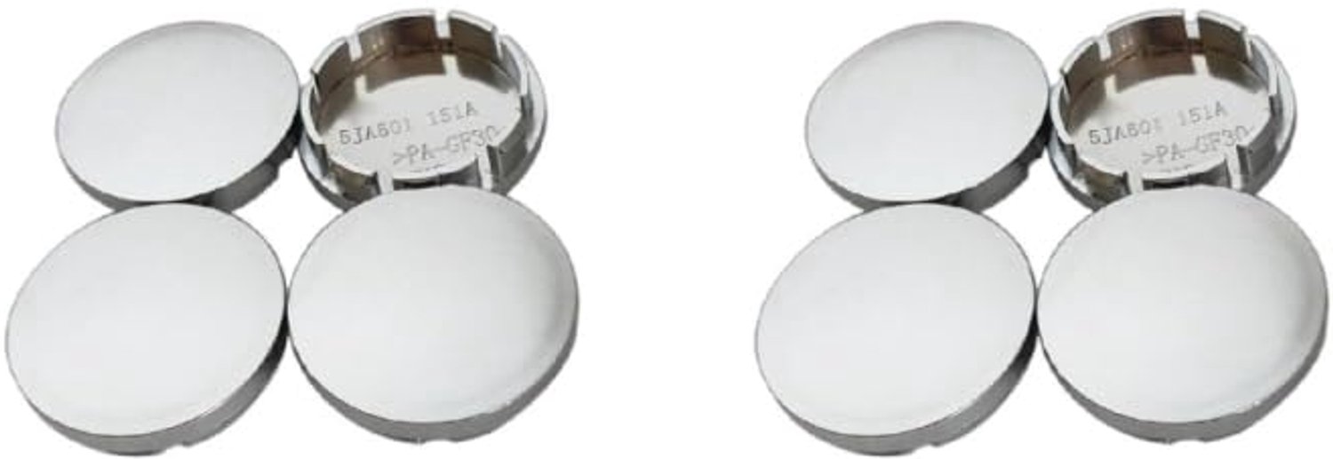 Set van 4 Universele Wielhubkappen met Buiten Diameter 56 mm