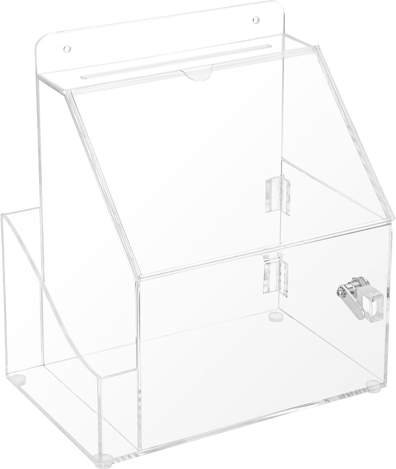 Transparante Suggestiebox van Acryl met Slot
