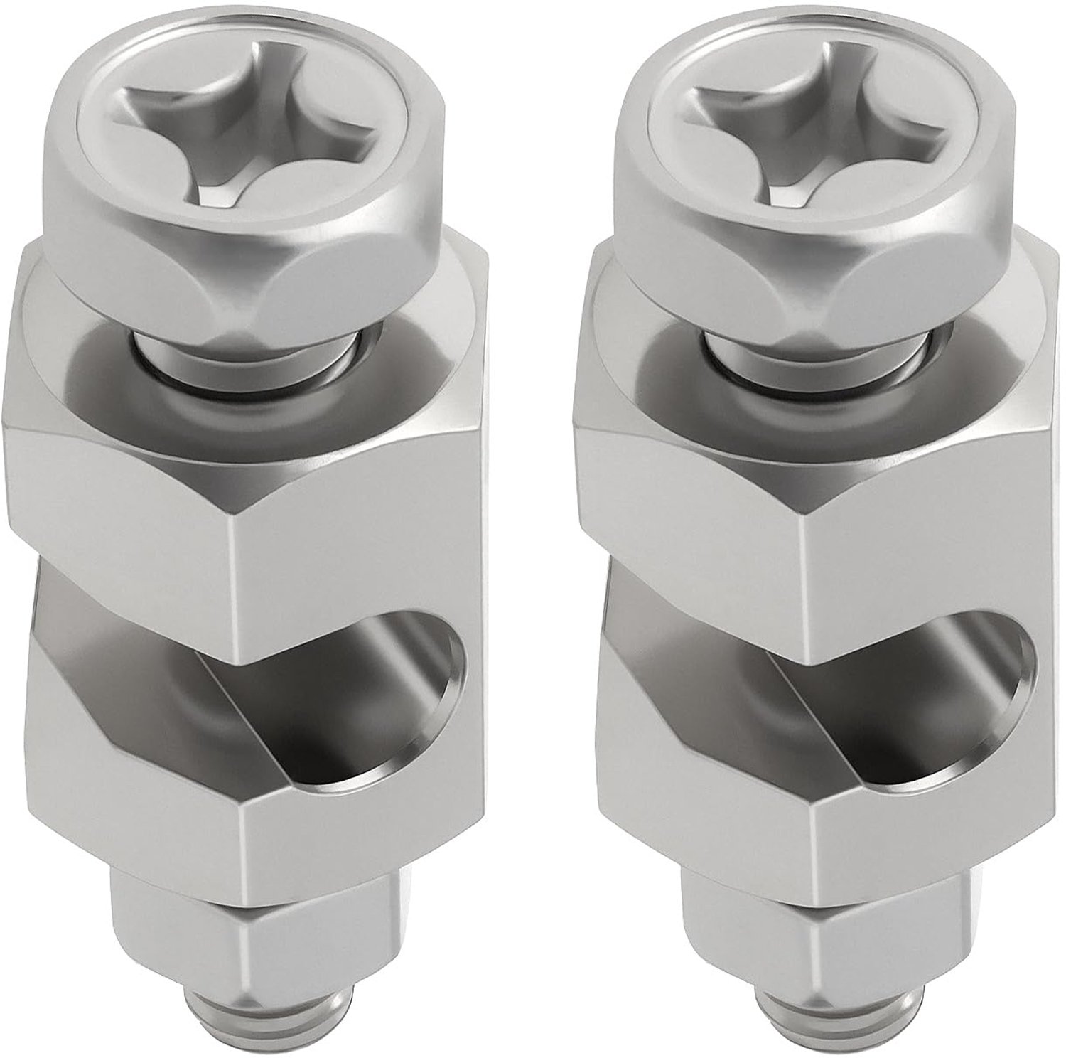 Zonnepaneel Clips Aarding Klem - Geschikt voor Kabelmaten 2,5/4/6/10 mm² - Hoogspanningsondersteuning 600-1500V - Corrosiebestendig Metaal - Flexibele Aansluitmogelijkheden - Grondklem