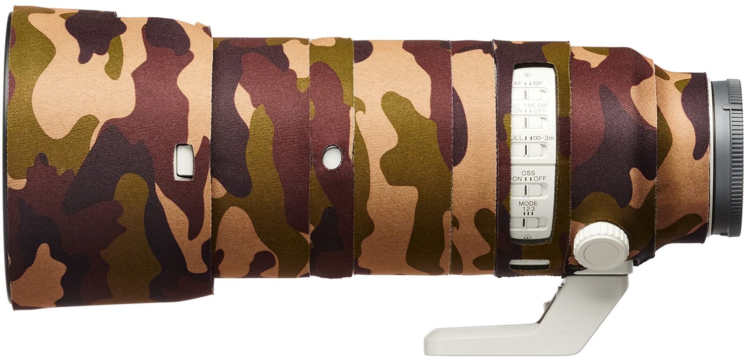 Lensbescherming voor Sony FE 70-200mm F2.8 - Bruin Camouflage