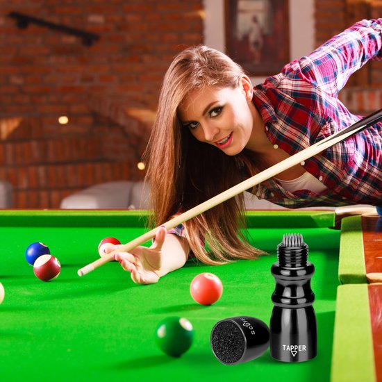 3-in-1 Snooker Cue Tool voor Onderhoud en Reparatie van Keu — afbeelding 2