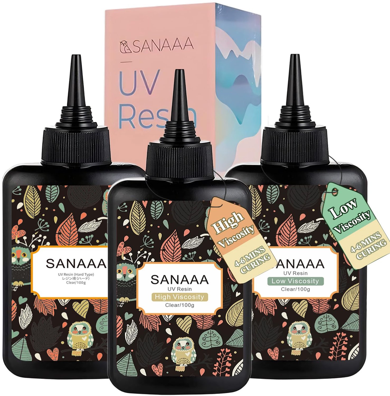 UV Resin Set van 100g voor Sieraden en Decoratie