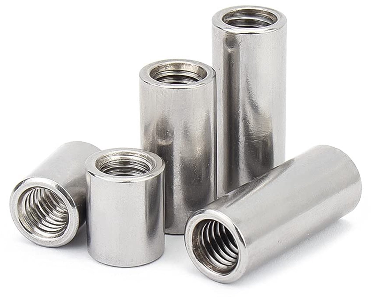 RVS Clutch Moeren Set M6, 5 Stuks