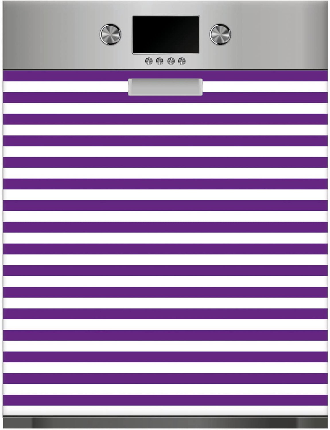 Decoratieve Vinyl Sticker voor Afwasmachine in Lichtpaars