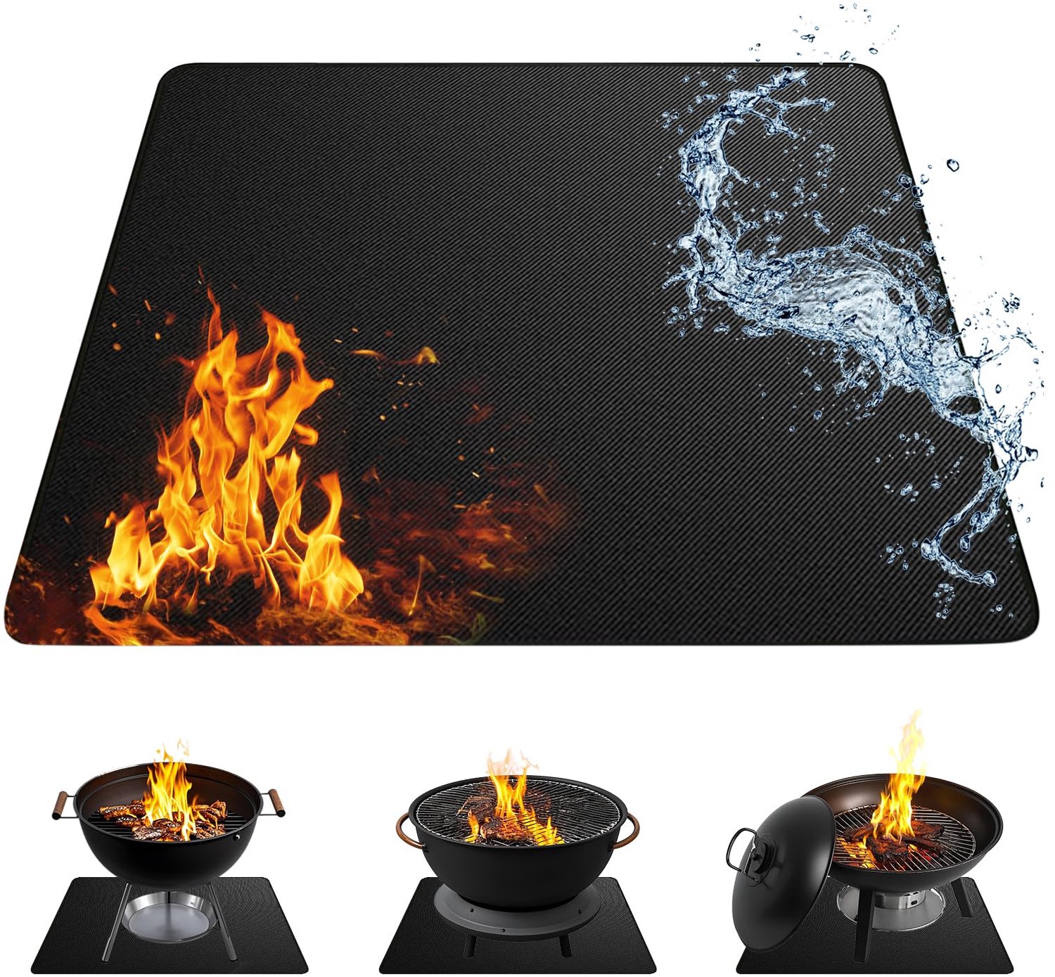 Brandveilige Mat voor Buitengebruik - 90 x 120 cm