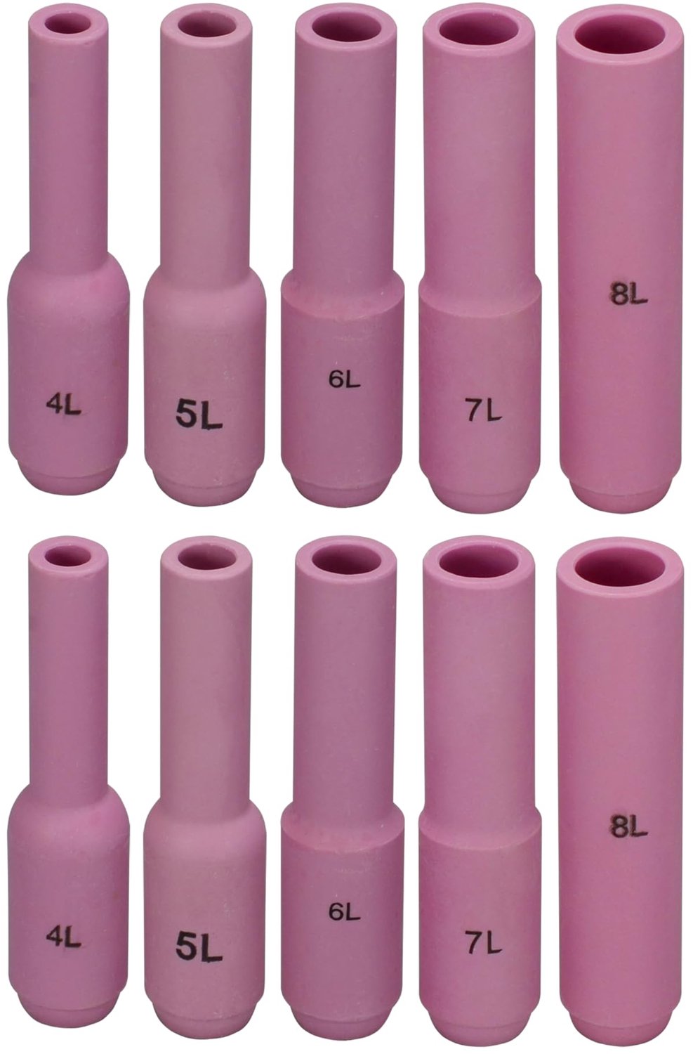 Keramische Cups Lange Uitvoering - Set van 10 Stuks
