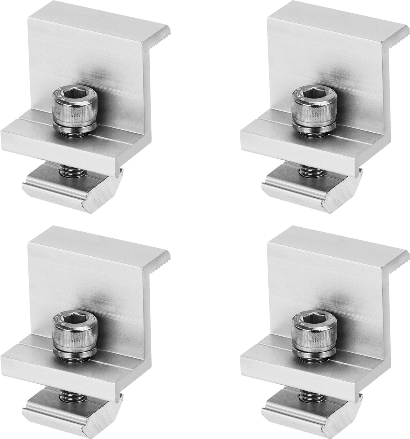 Zonnepaneel Houder Eindklemmen Set van 4