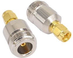 N naar SMA Adapter voor RF Verbindingen (2 Stuks)