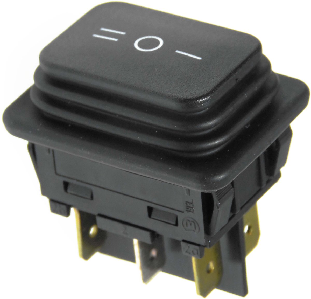 Nilfisk 3-standen schakelaar voor Multi 20, Aero en Buddy stof-en waterzuigers met stopcontact - 22 x 31 mm - nr. 107404541 - 302002066