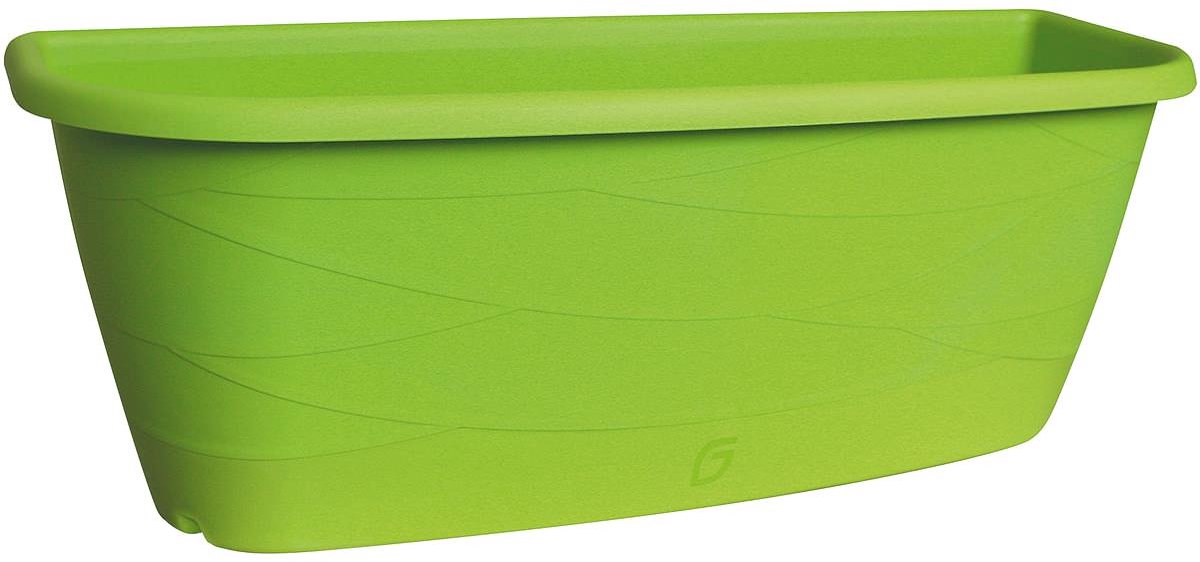Geli bloembak MAYA mintgroen 50 cm met bewatering & houders - plastic