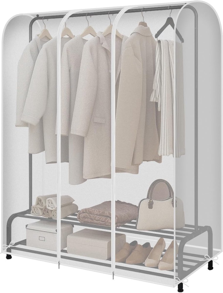 Kledingopbergzak - Set van 150 - 150 x 50 x 110 cm - Kunststof