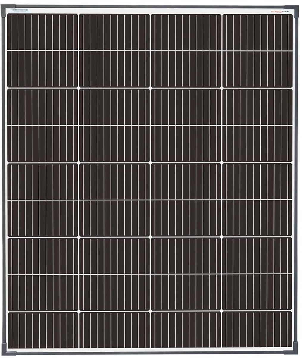Zonnepaneel 150W 12V – Monokristallijn – 23,1% Rendement – IP65 – Voor Camper, Boot en Tuinhuis