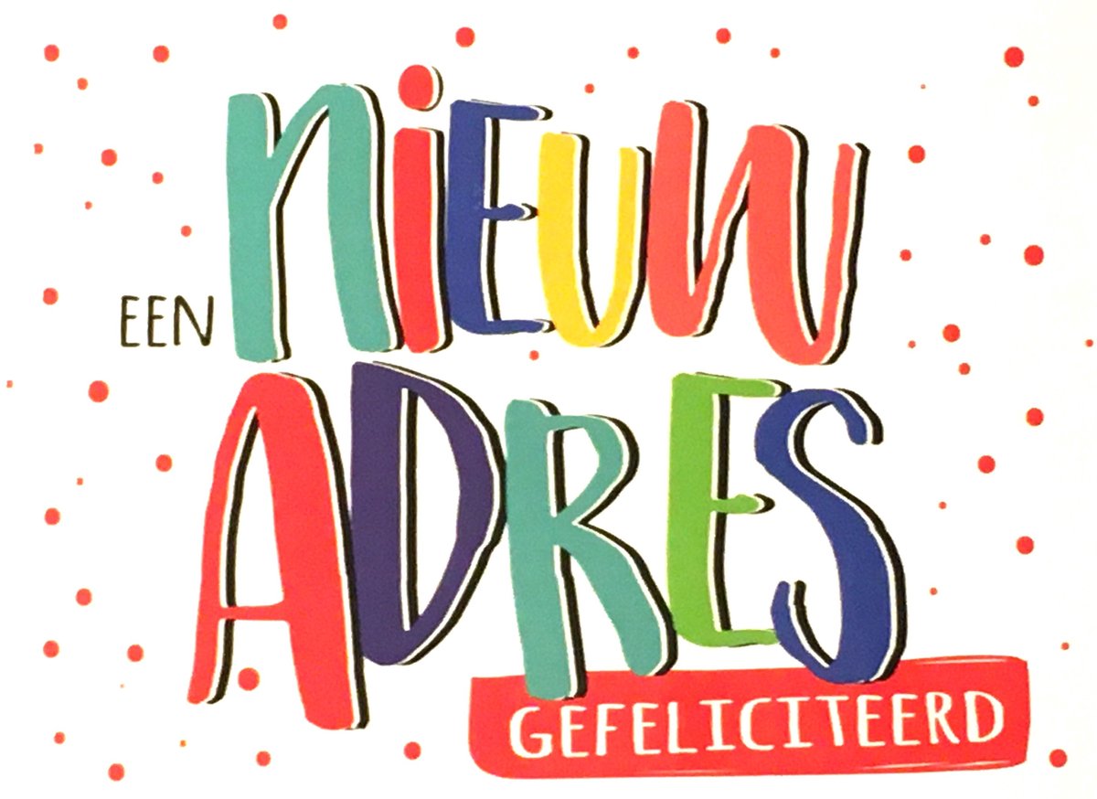 Luxe Wenskaart Nieuw Adres - Verhuiskaart - Wenskaarten - Nieuwe Woning - Verhuizen - Nouvelle Maison - New Home - Neue Wohnung - Serie EyeCandy - Artige - Kaart - 1 Stuks - In Folie - Gratis Verzonden - 14,5x10.5cm