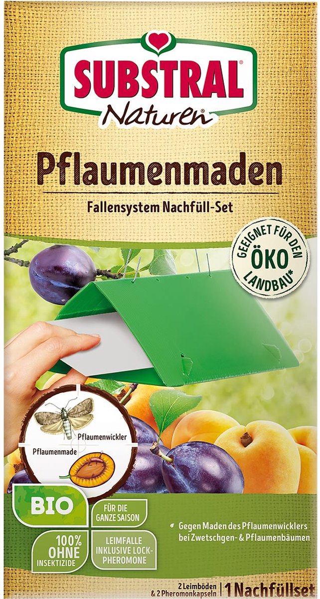 Substral Naturen navulset pruimenmotval - 1 set
