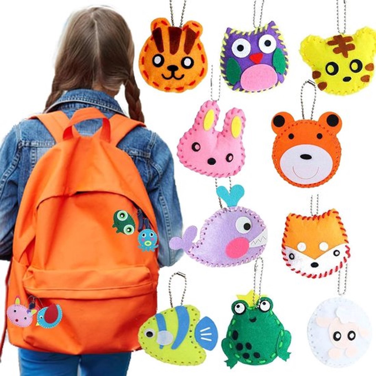 VT Goods - Naaisetje Kinderen - Creatieve Knutselset - Leren Naaien en Borduren