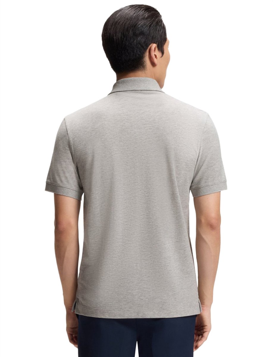 Hugo Boss poloshirt korte mouw grijs