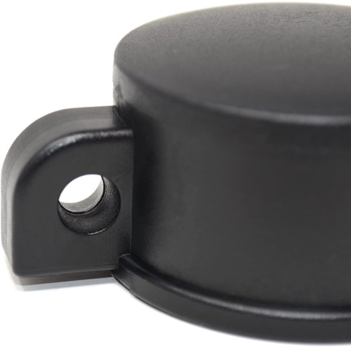 Dailygoody - Oogkapjes set - Palenkappen voor ronde palen Ø 59 mm - Zwart