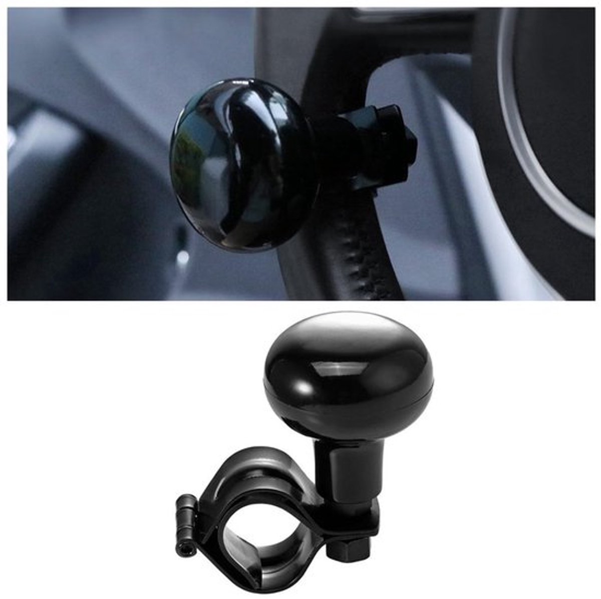 Dailygoods- Stuurknop Universeel - Stuurwiel Knop - Draaiknop - Spinner - Auto