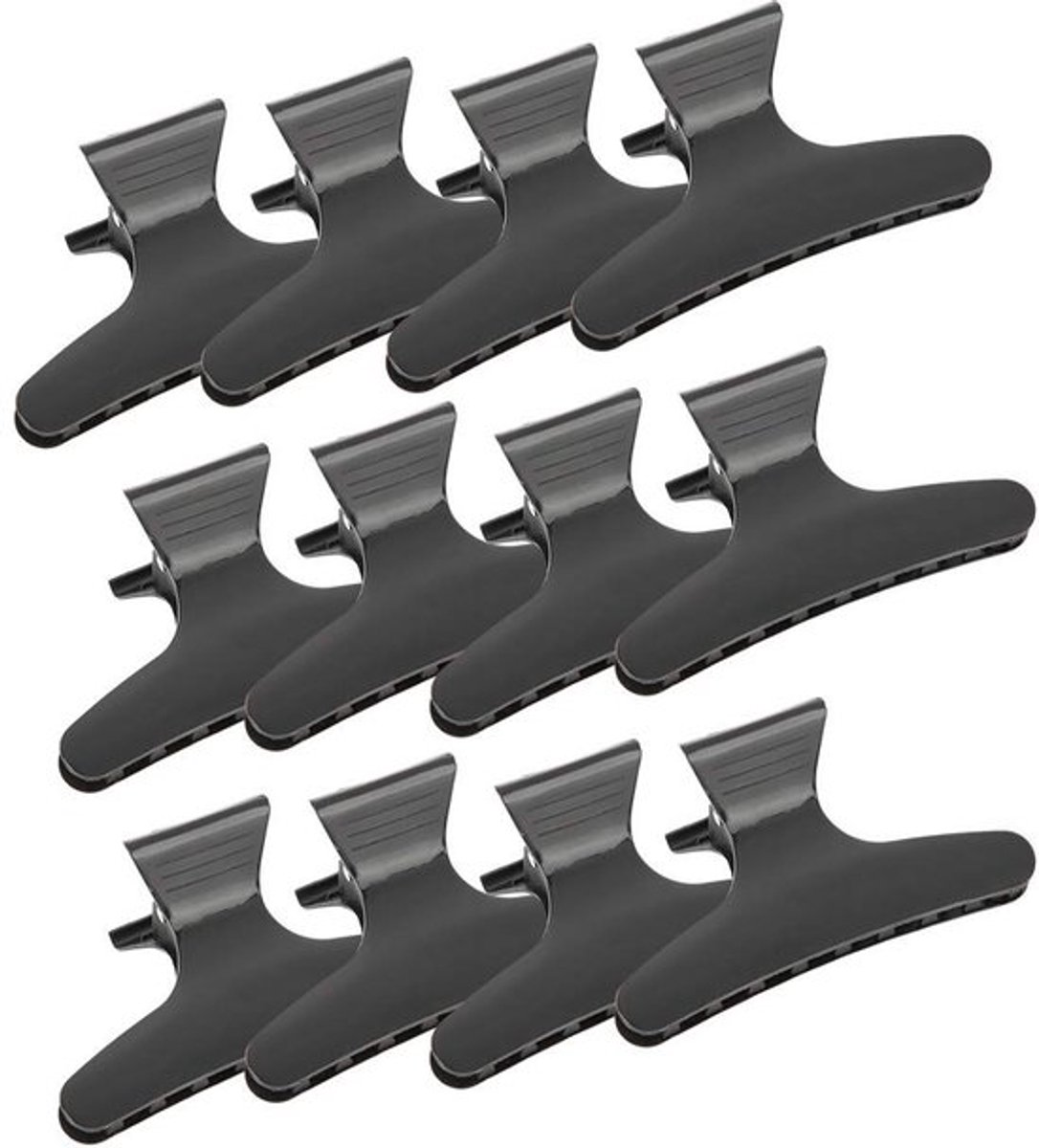 Store_8 - Vlinderhaarspeld - Antislip - 12 stuks - Haarklemmen voor meisjes en