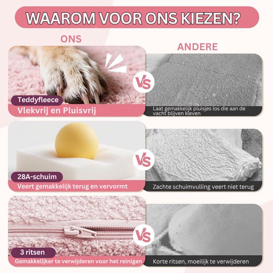 VH Supplies® Kindersofa - Kinderstoel - Kinderbankje - Roze — afbeelding 2
