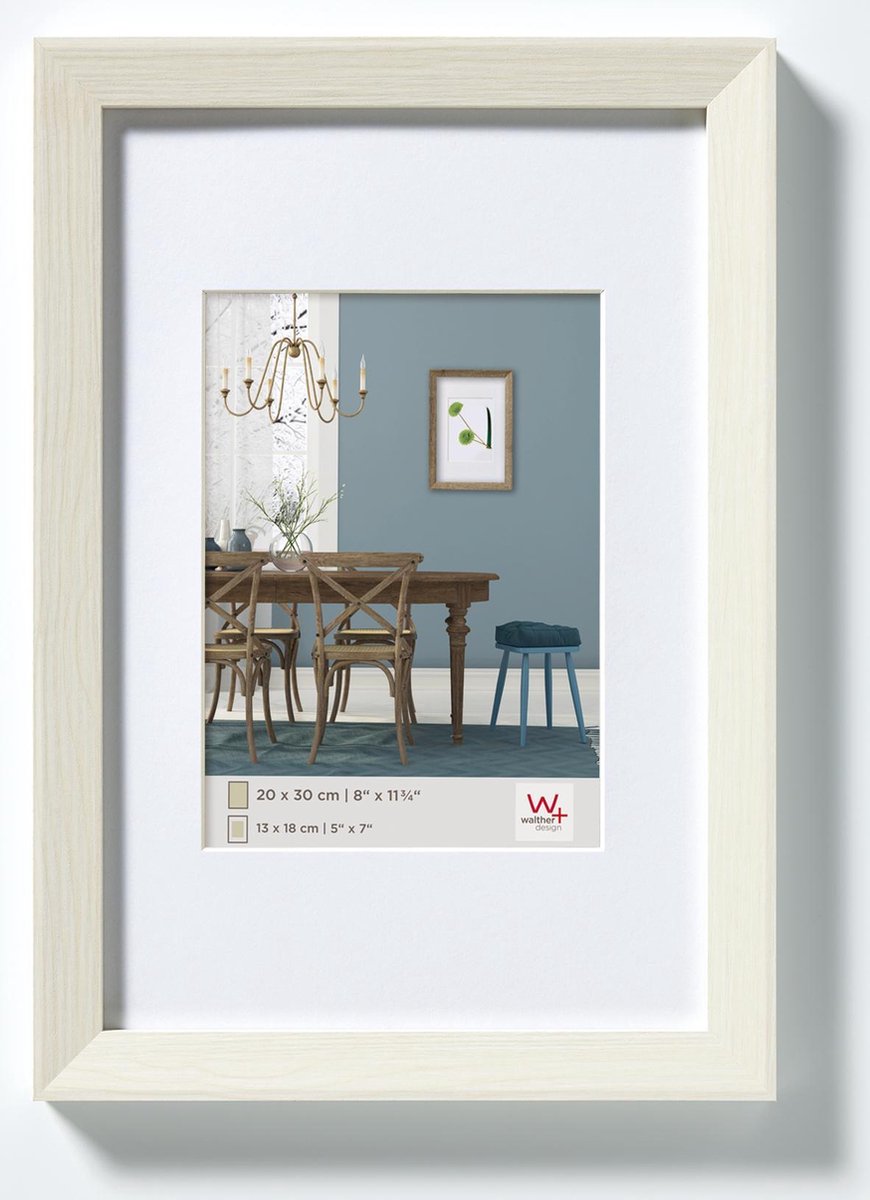 Walther Fiorito - MDF Houten lijst - Fotoformaat 50x70 cm - Wit