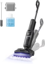 Roborock F25 Ultra-Vloerreiniger-Nat Droog Stofzuiger-draadloos-Elektrische dweil-22000 Pa-stoomreiniger 180 °C-warm water 86 °C-drogen in 5 minuten bij 90 °C-plat 180 graden-wielen ondersteund door AI-besturing via app