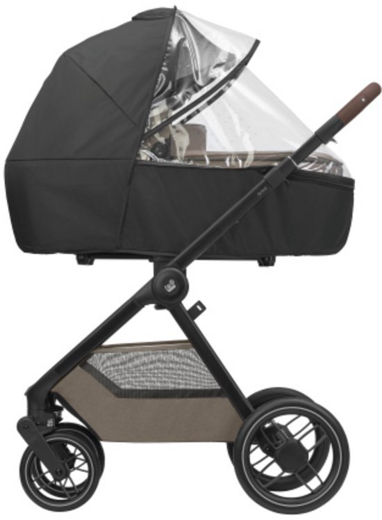 Maxi-Cosi Accessoireset voor Oxford Kinderwagen - Voetenzak, Luierrugzak, Bekerhouder, Autostoeladapters, Regenhoes - Twillic Truffle — afbeelding 2