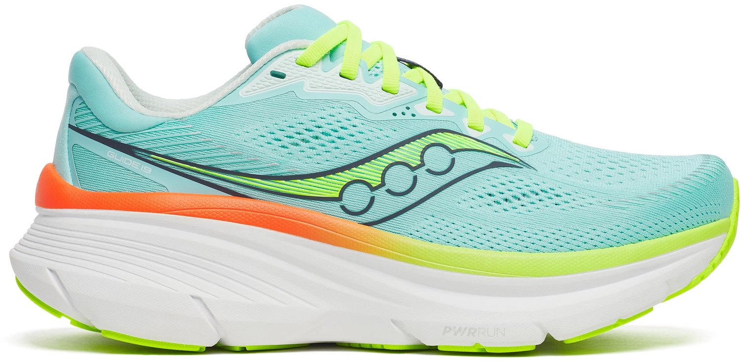 Saucony Guide 19 Hardloopschoenen Dames – 41 Splash Citroen