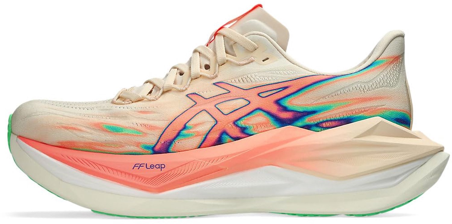 ASICS SUPERBLAST 3 Hardloopschoenen Unisex Seashell Sun 44 5 Roze