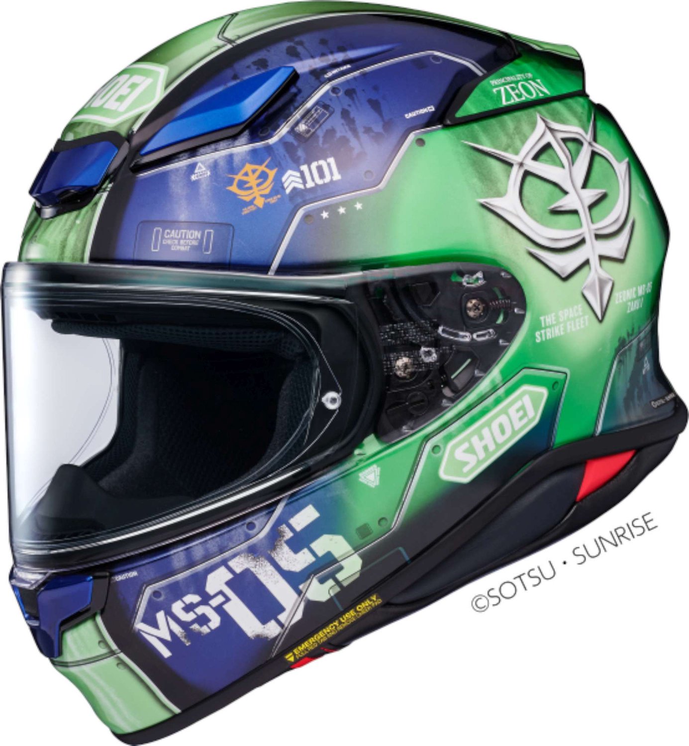 Shoei NXR2 Zaku I Helm - Maat XL (61/62) -