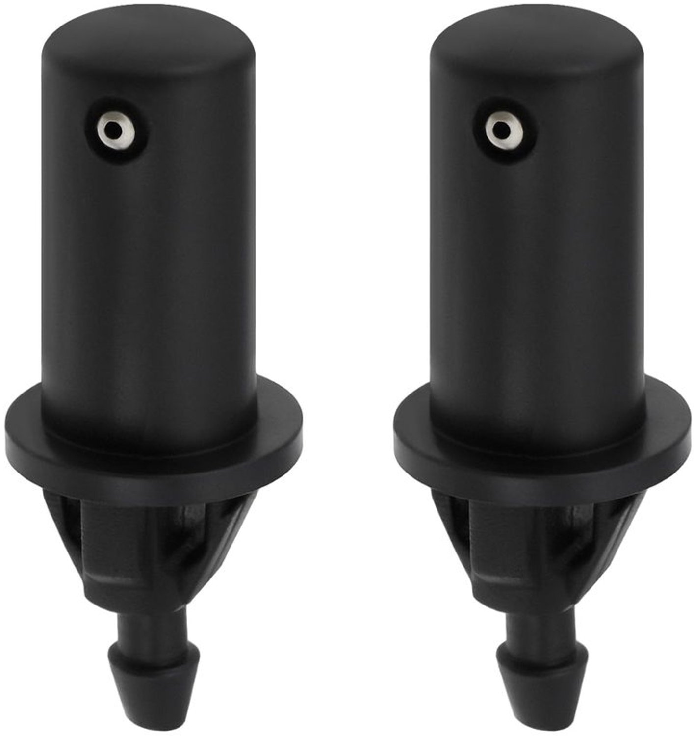 Achterruitwasher Nozzle - 2x Sproeiers - Compatibel met LADA NIVA 1976-2017 - Duurzaam - Eenvoudige installatie - Vervangdeel 2104-6318060 - Sproeier