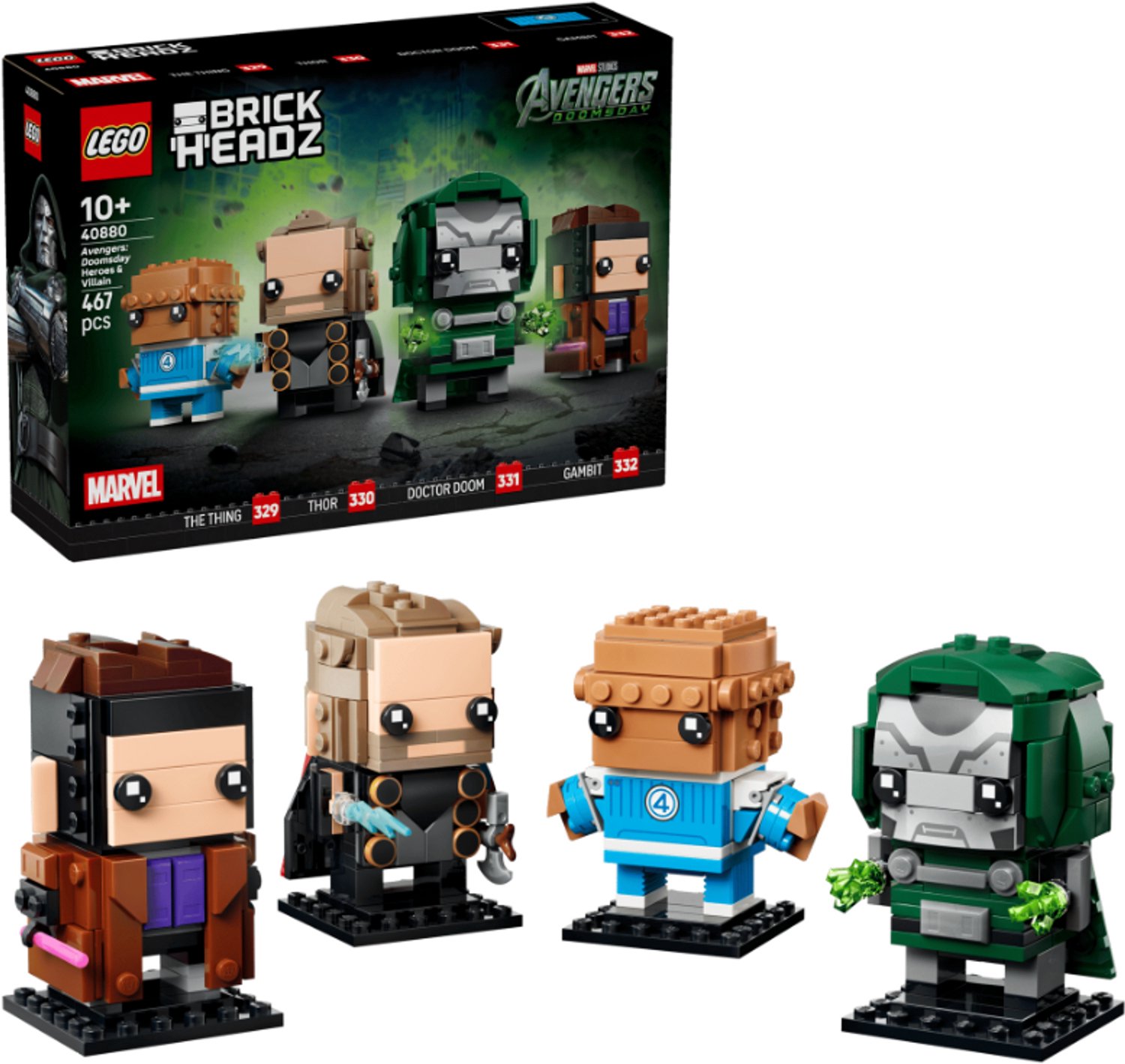 Lego Brickheadz 40880 Avengers: Doomsday helden en schurk (40880)