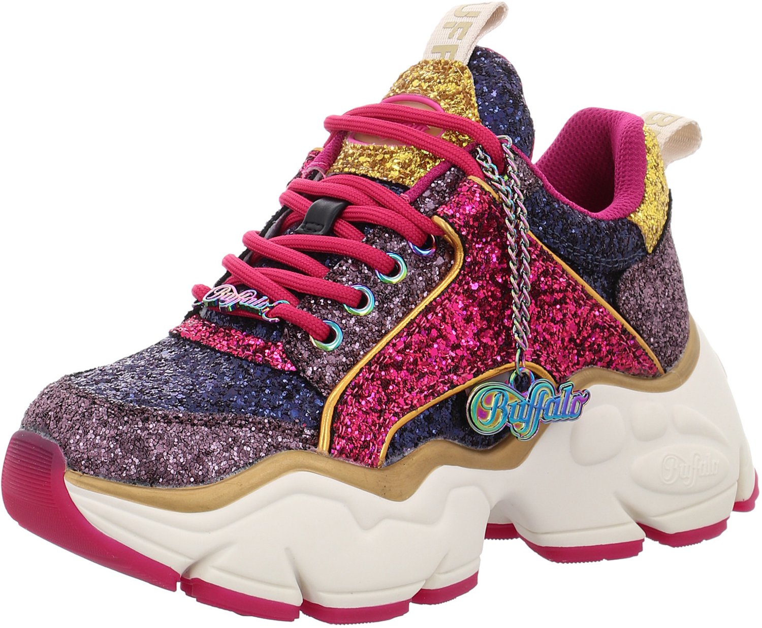 Buffalo dames sneakers meerkleurig maat 39