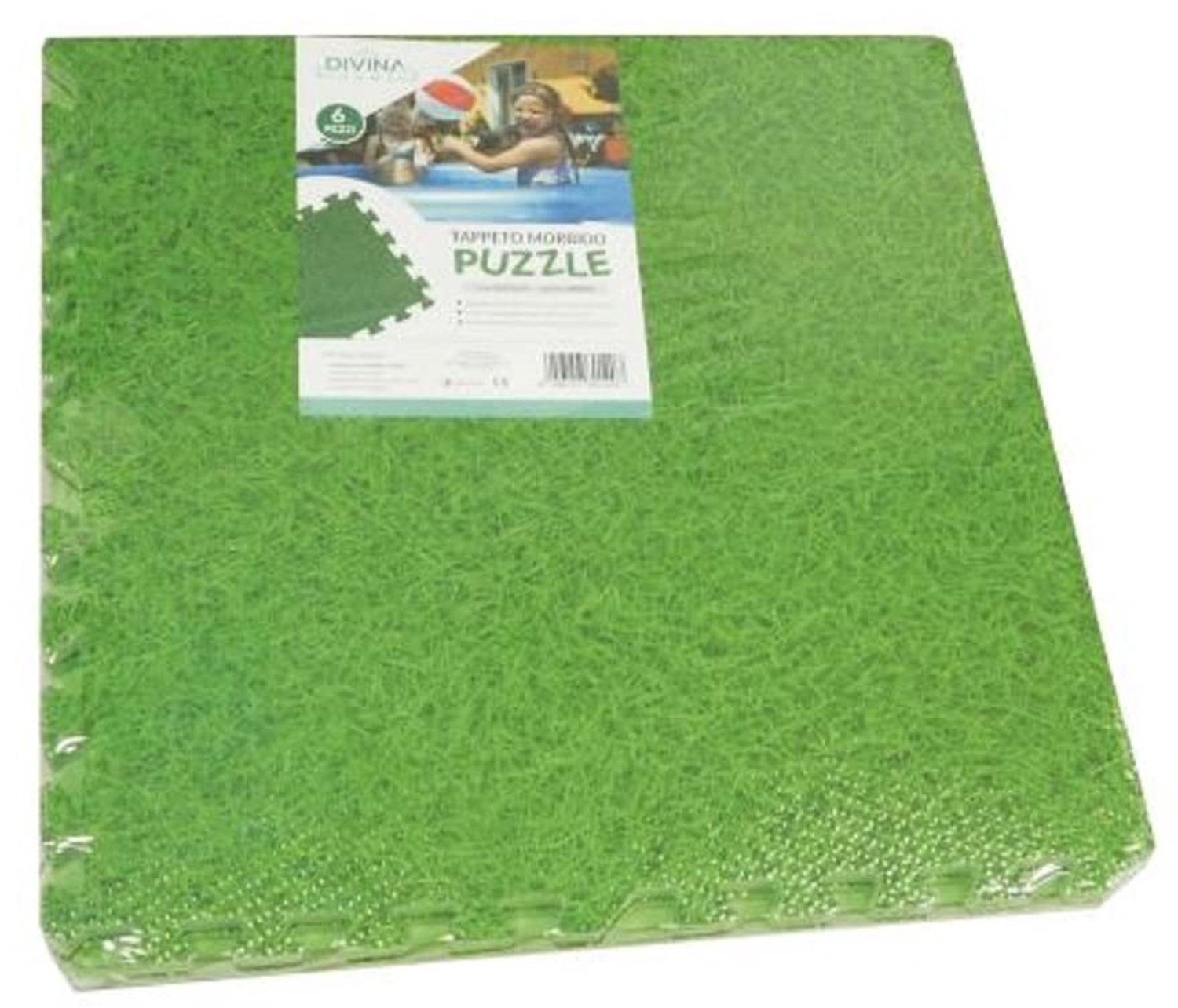 Grastapijt Set van 6 - 60 x 60 cm