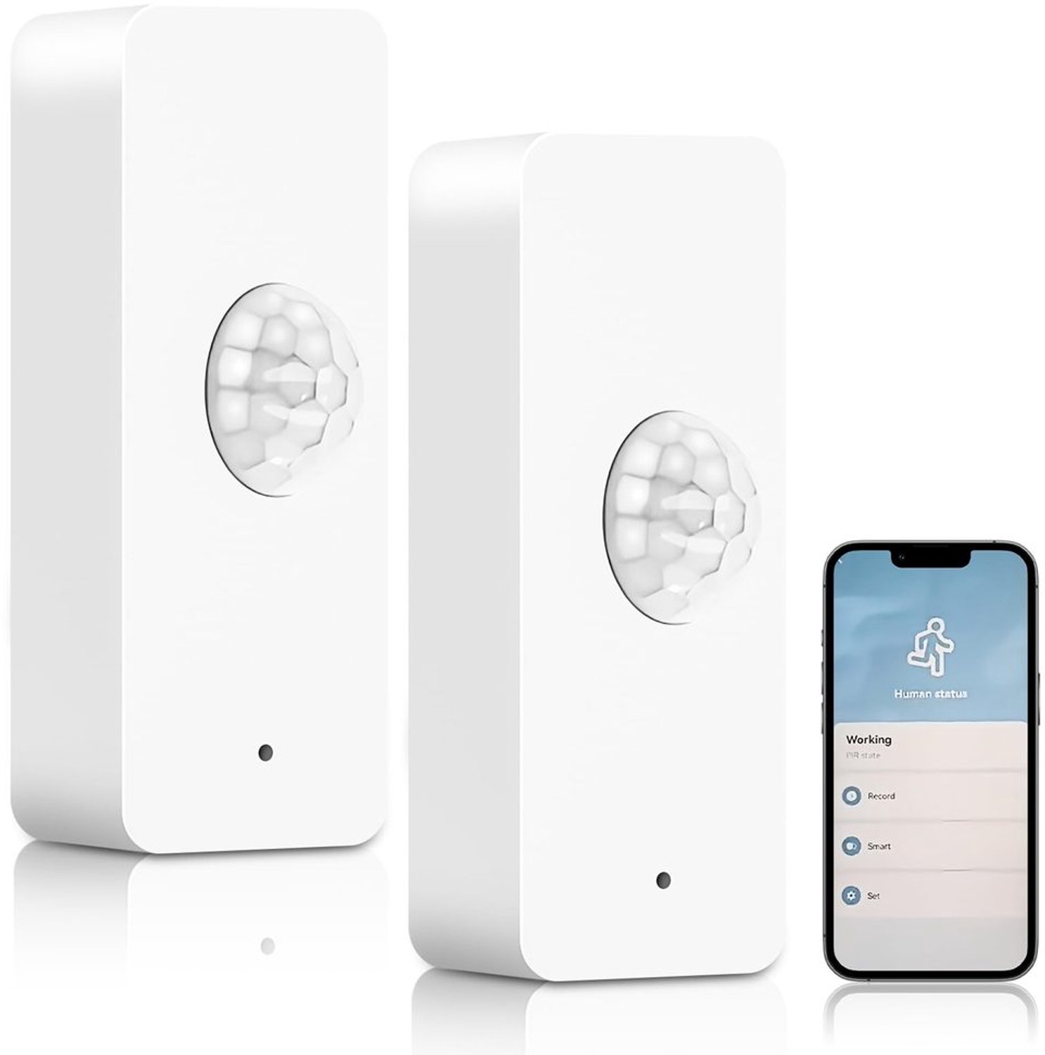 Draadloze Beweging Sensor Set met Smart App Controle